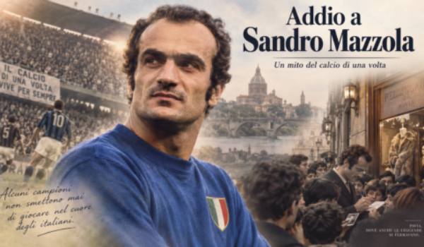Addio a Sandro Mazzola, il campione che apparteneva a tutti