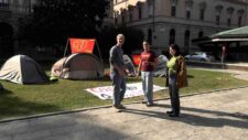 Pavia, tornano le tende degli universitari contro “il caro-affitti e il costo della vita”