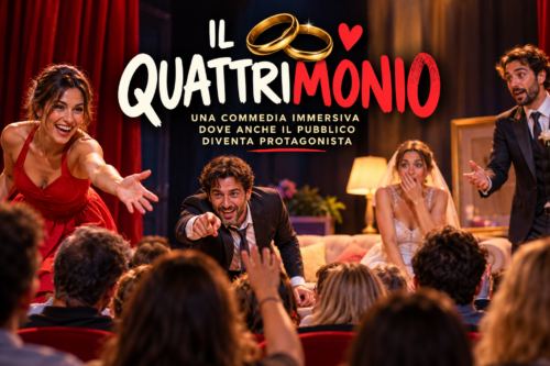 Pavia, arriva “Il Quattrimonio”: una commedia dove anche il pubblico diventa protagonista
